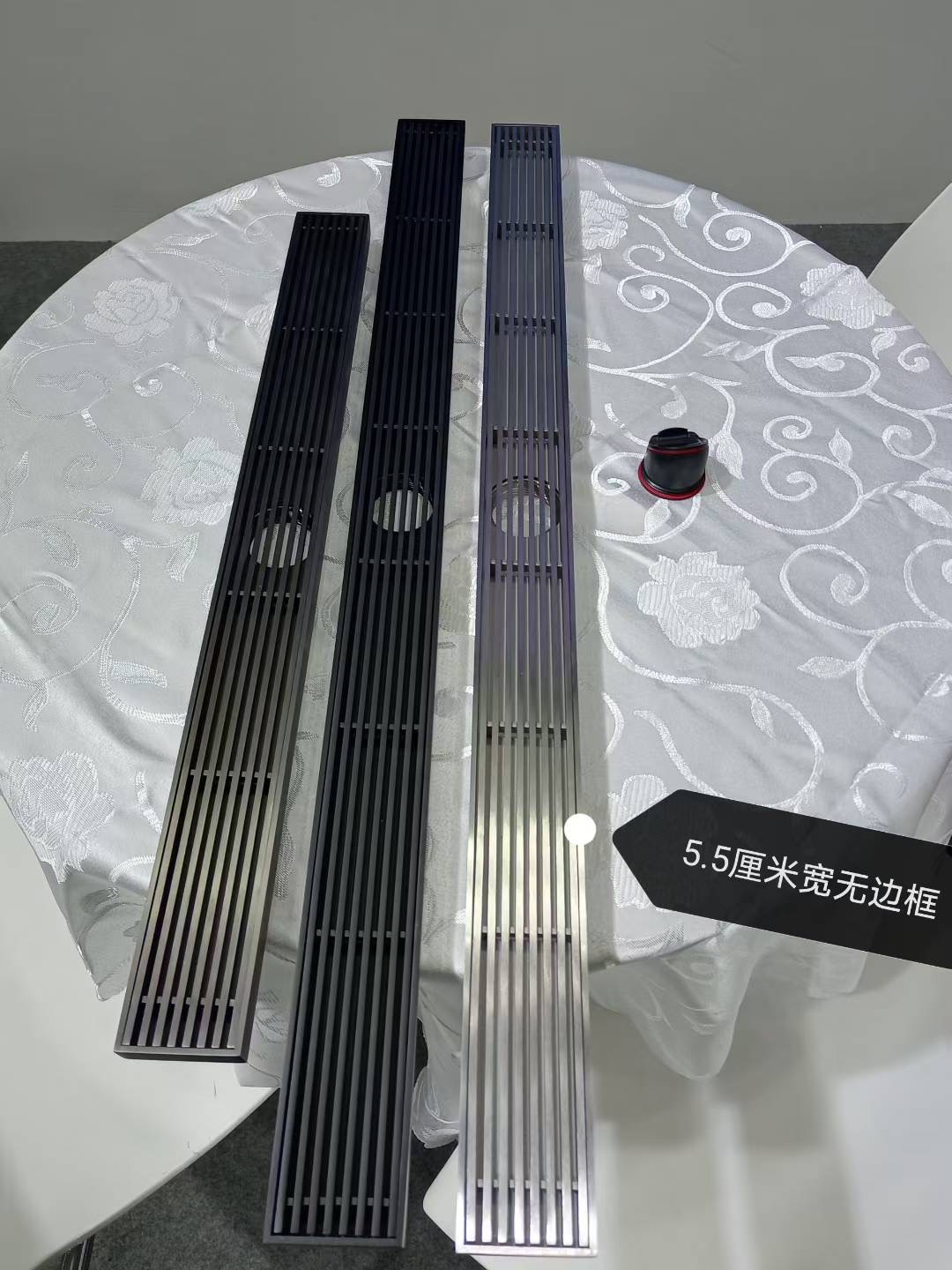 潜水艇地漏庚同款长条格栅定制防臭地漏