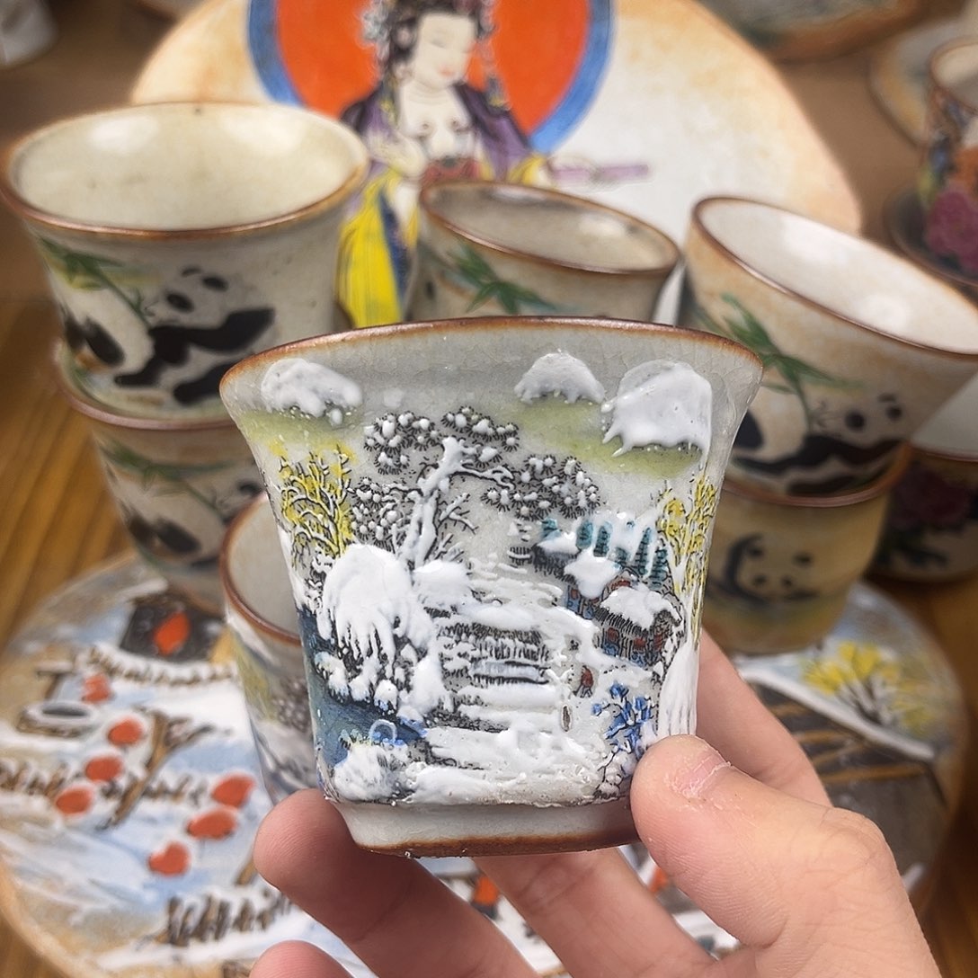 陆***万杯景德镇陶瓷手作