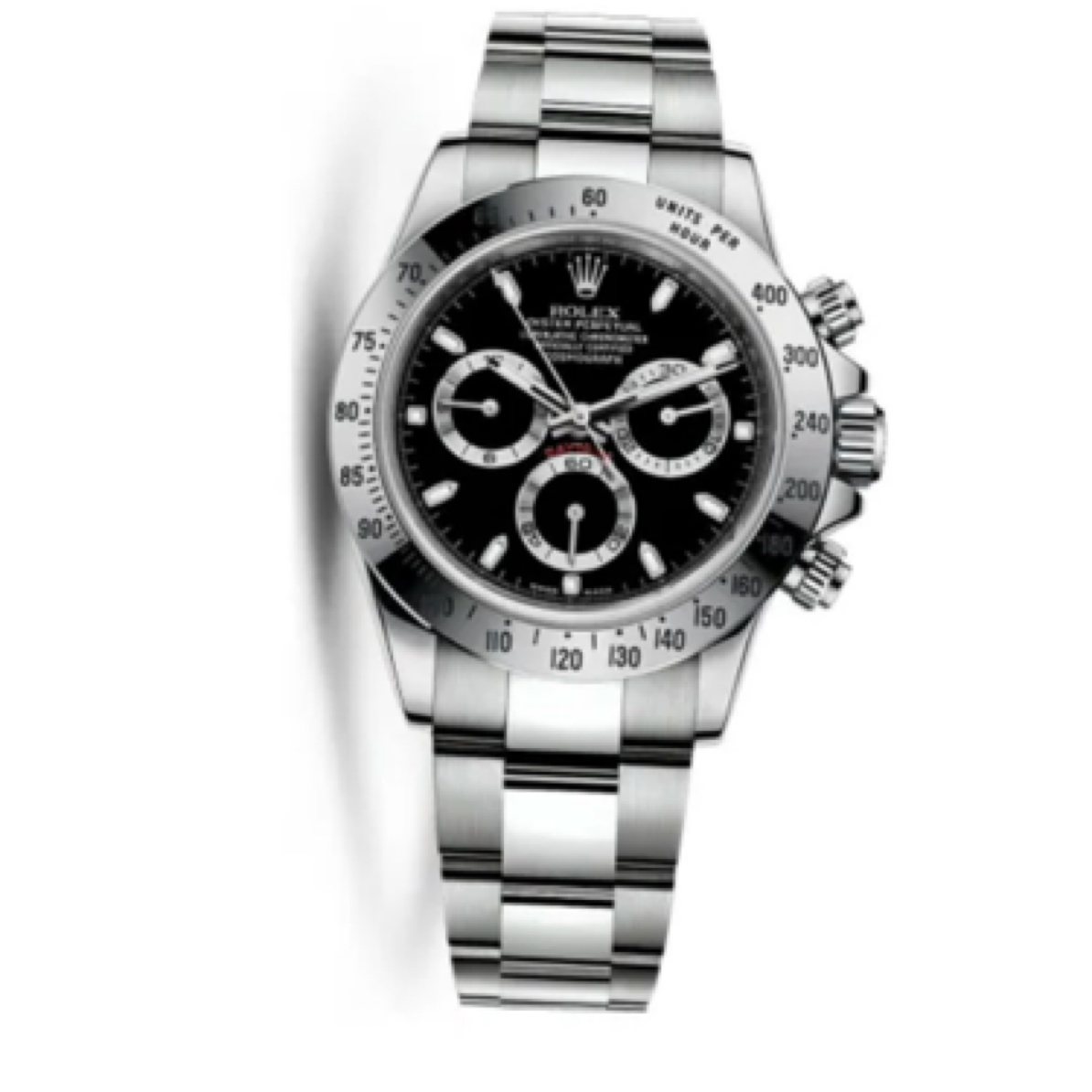 99新 Rolex/劳力士 单表/迪通拿系列116520黑钢迪