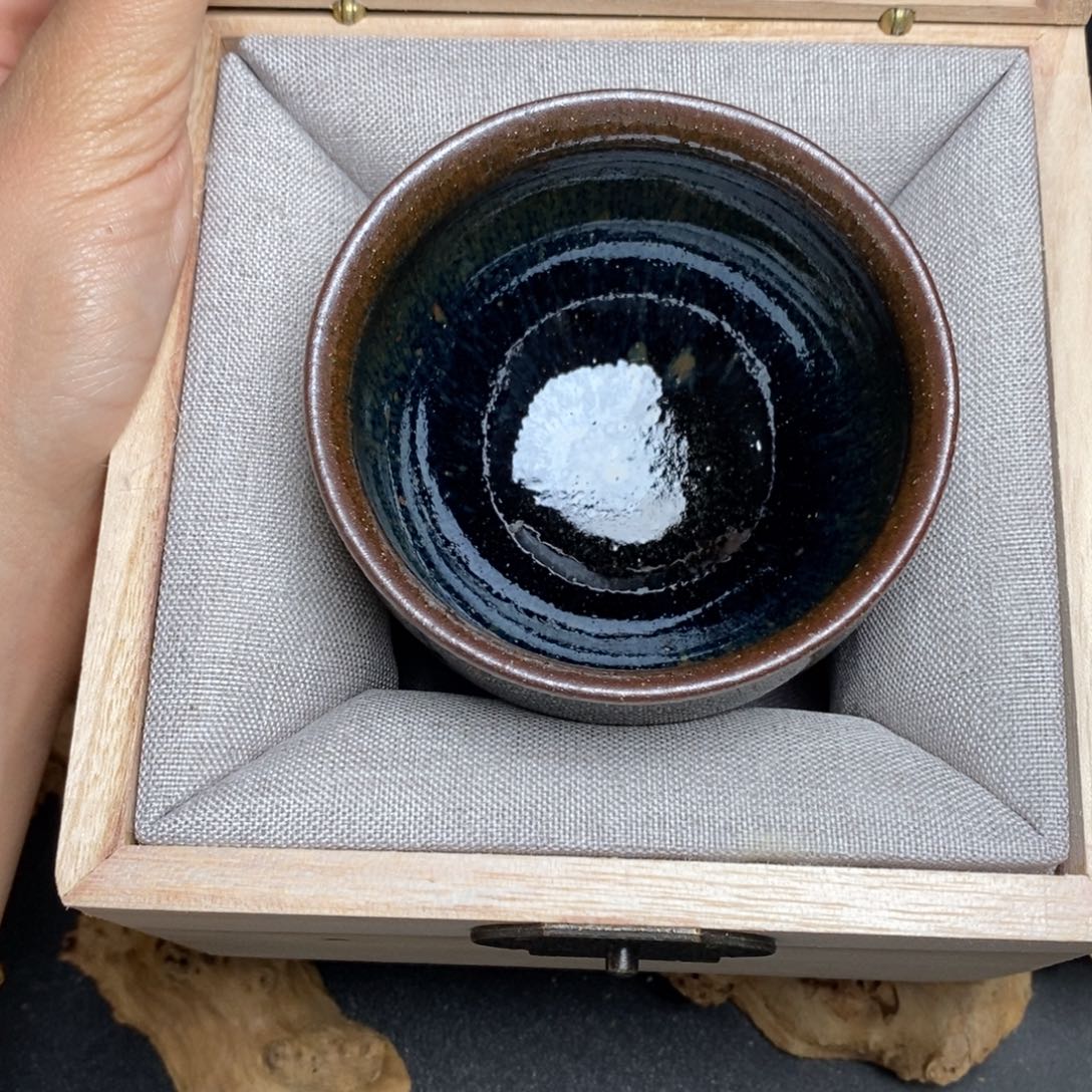 茶盏建窑建盏主人杯373