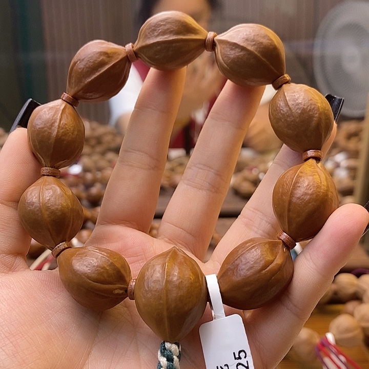 @***饭橄榄核手串梅林铁核