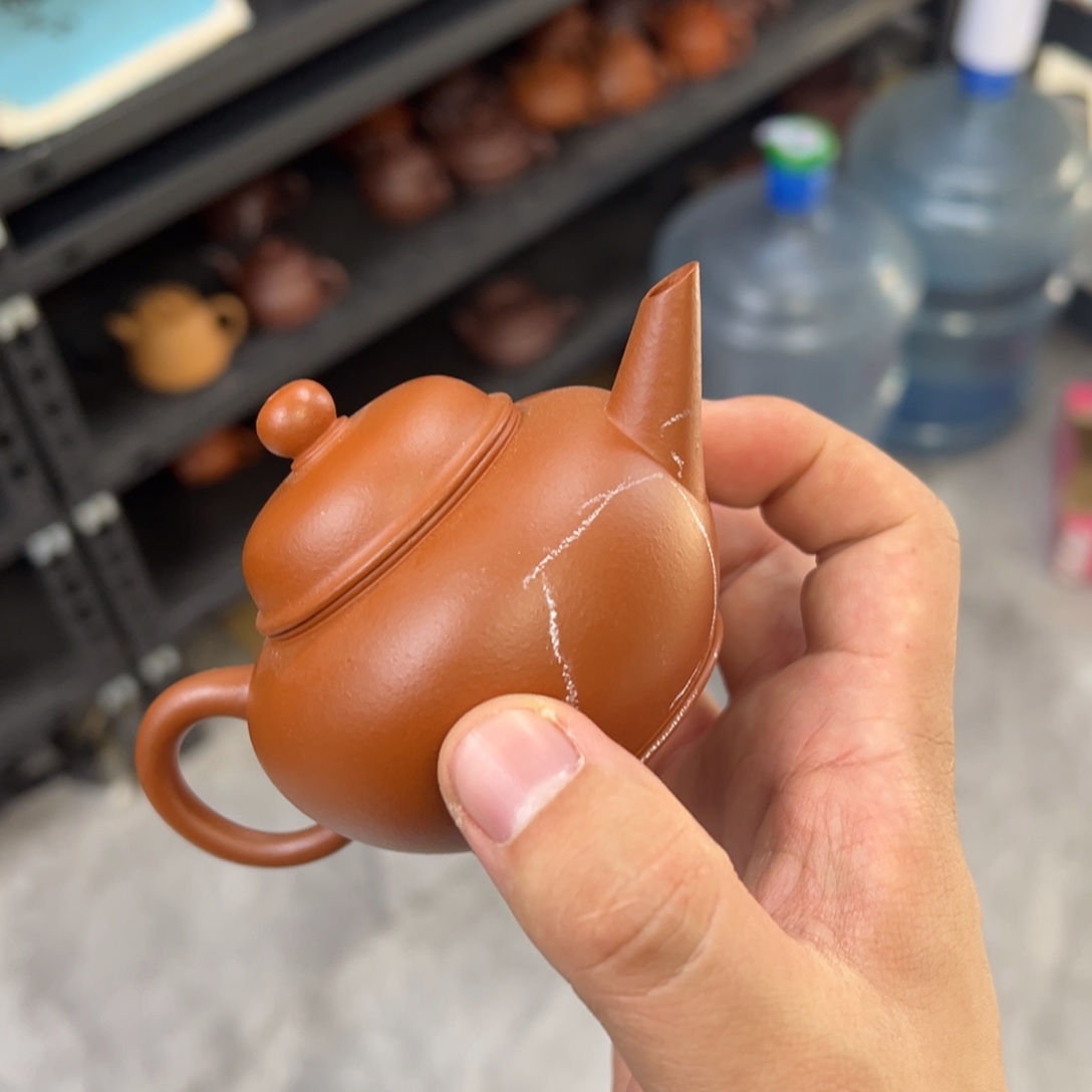 紫砂茶壶汽修厂和机械微瑕