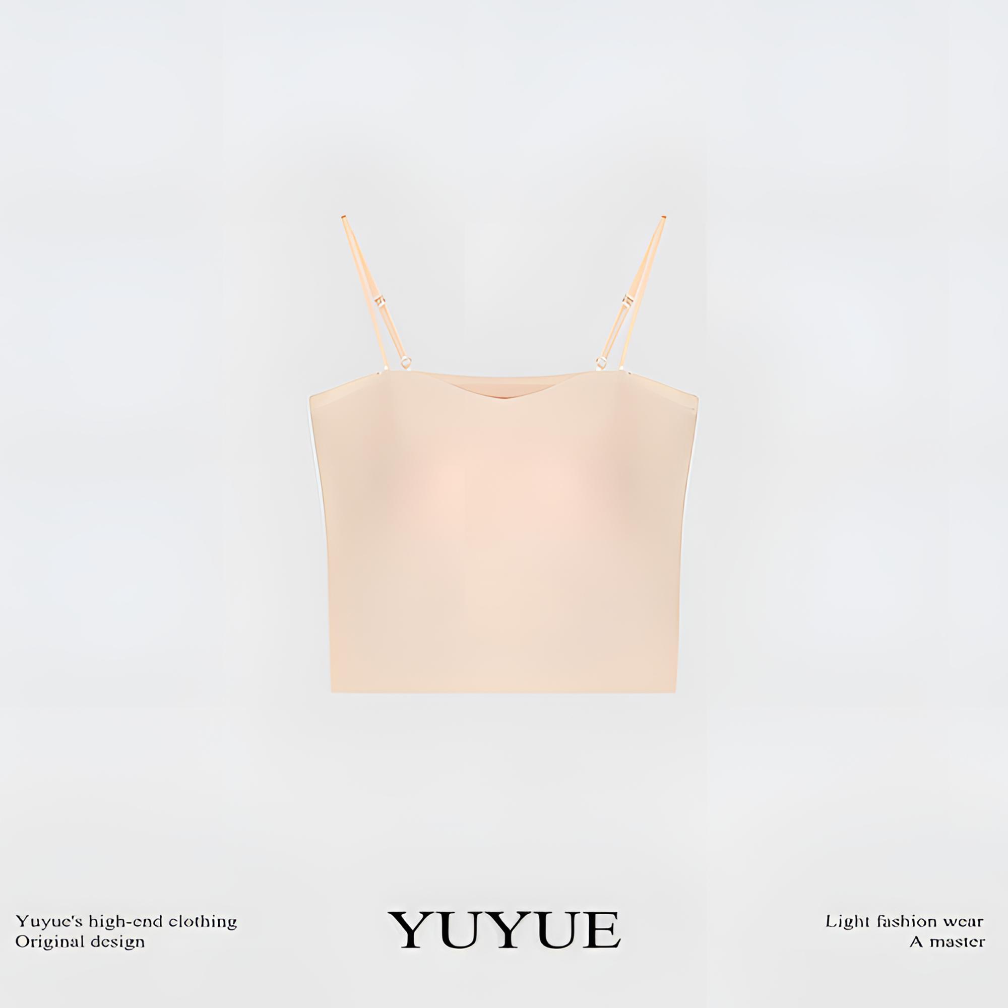 【愉悦】性感风吊带背心修身型瑜伽美背纯色百搭时尚薄款上衣83036