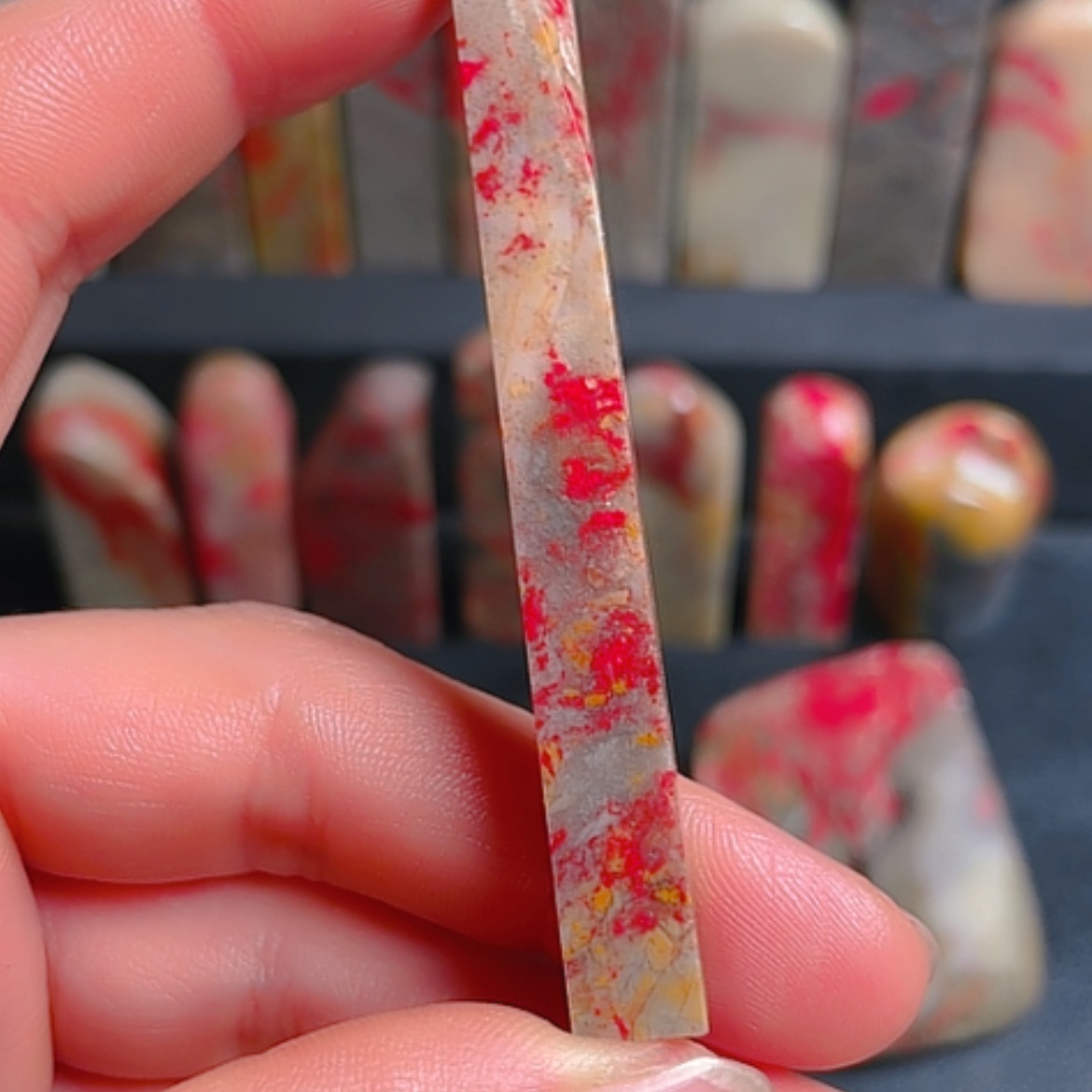 【闪购商品】昌化鸡血石昌化鸡血石软底牙签章