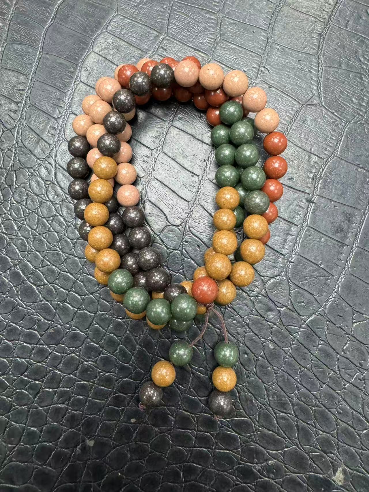 H46五行合香珠文玩多圈8mm