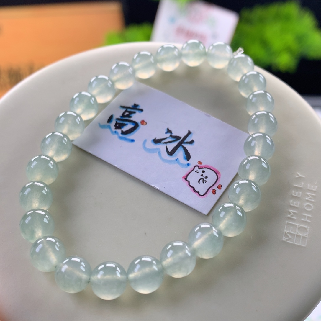 翡翠未镶嵌手链卡7