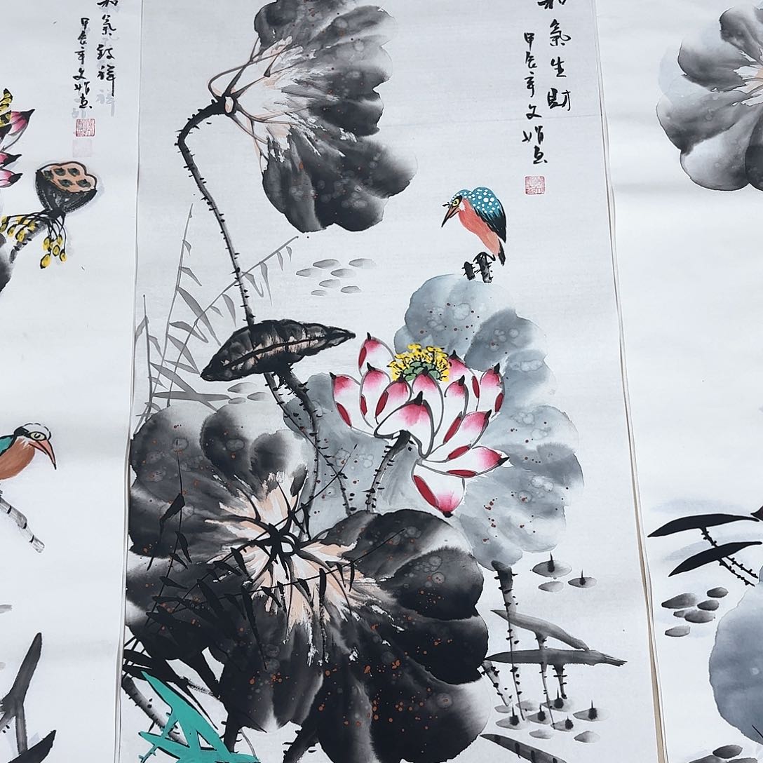 国画国画作品展，国画^_^