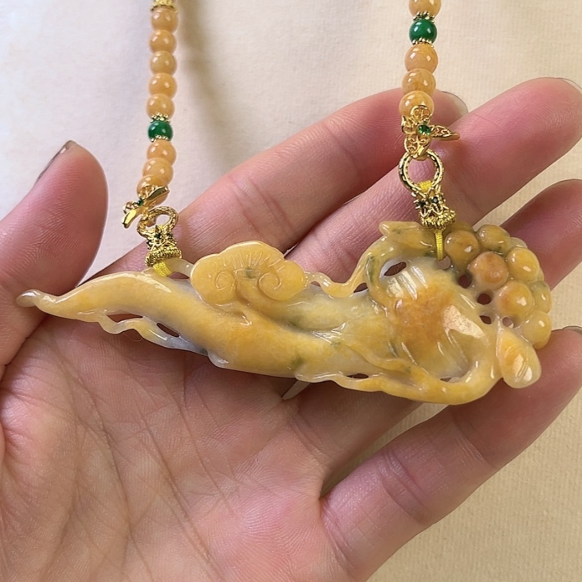 【闪购商品】翡翠颈饰未镶嵌挂件