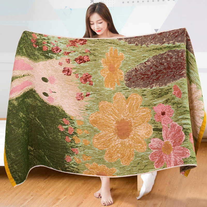 a类纯棉浴巾柔软亲肤成人浴巾2025新款全棉洗澡巾吸水速干不掉毛