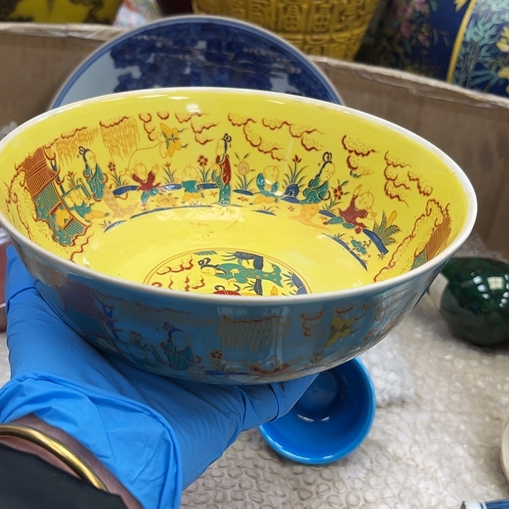 瓷片瓷器摆件 瓷器摆件