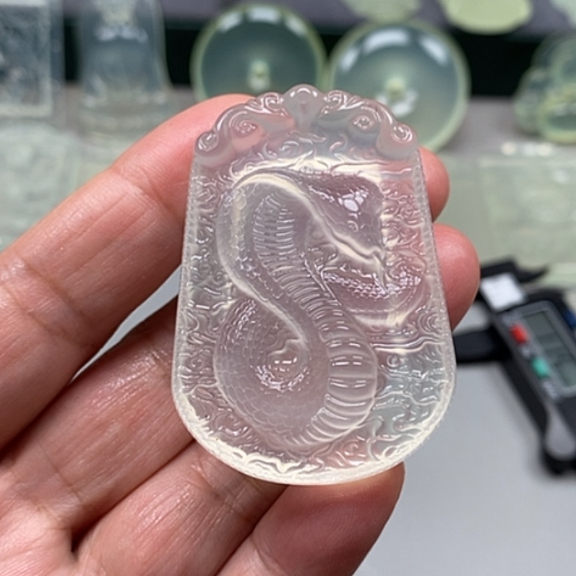 【闪购商品】岫玉吊坠(不含链)未镶嵌