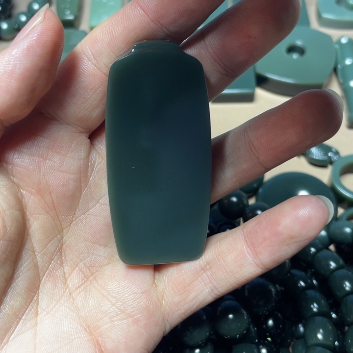 和田玉1未镶嵌慵***猫和田