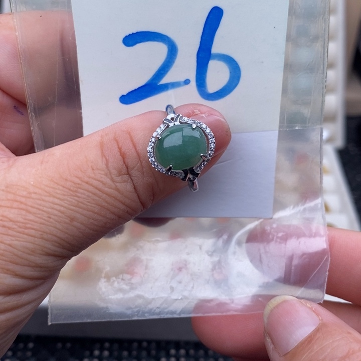 未镶嵌戒指翡翠缅甸