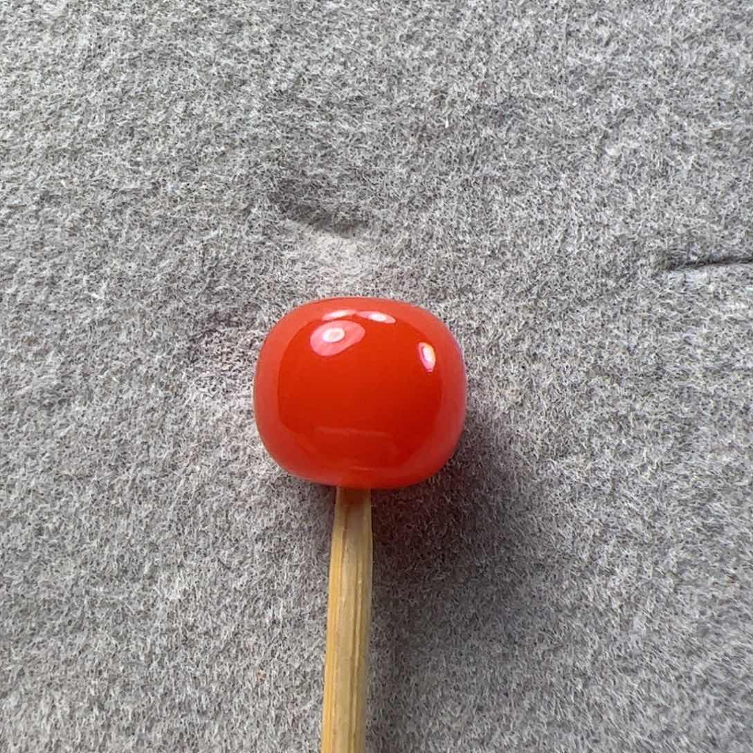 南红玛瑙8➕老型单珠未镶嵌一**境