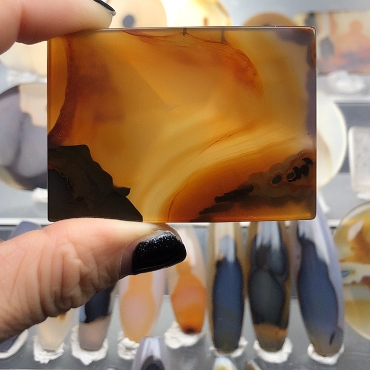 查罗石未镶嵌珠宝半成品134