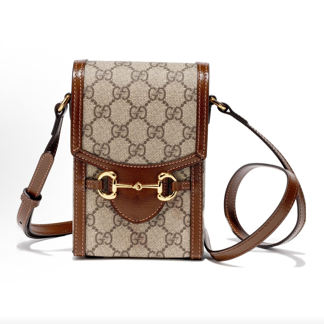 95新 GUCCI/古驰 马衔扣1955单肩包16358970
