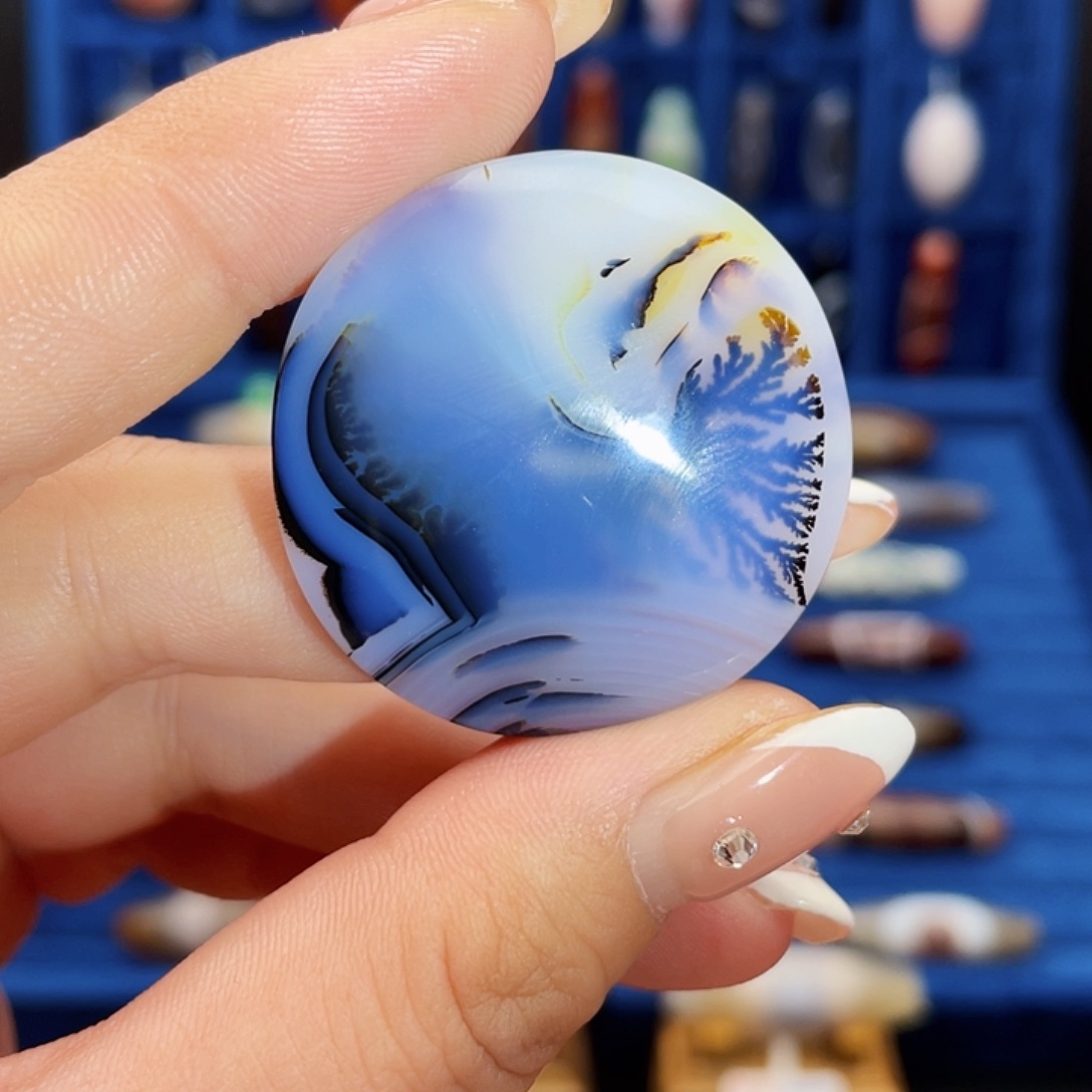 玛瑙/玉髓珠宝半成品未镶嵌