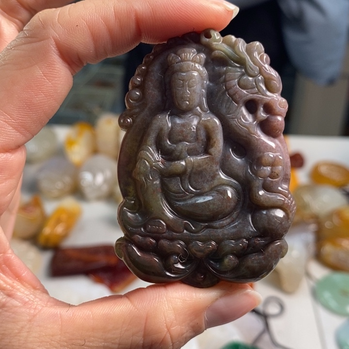 玛瑙/玉髓吊坠(不含链)未镶嵌