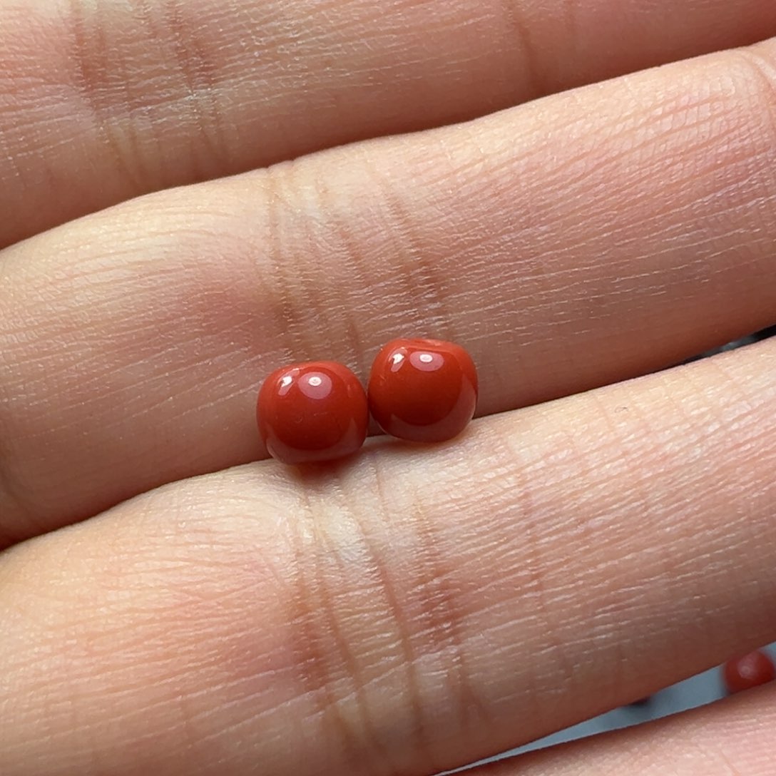 南红玛瑙珠子未镶嵌