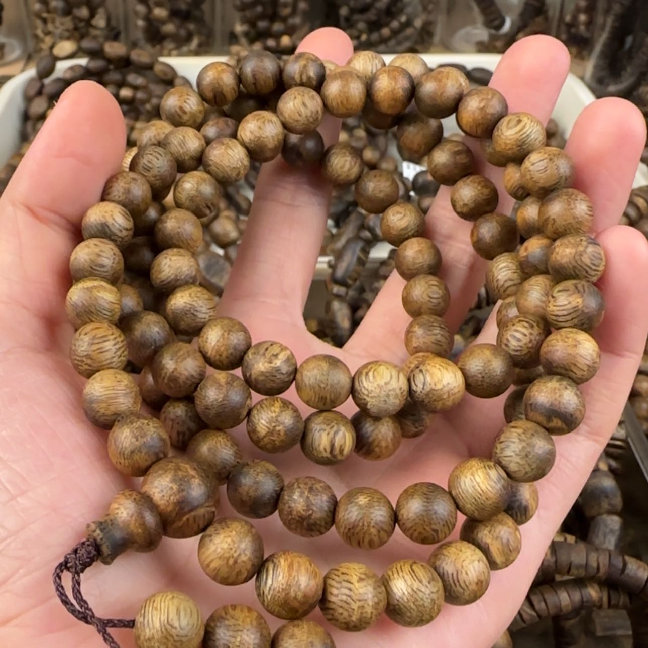 【闪购商品】沉香手串周*某奇楠手串卡08