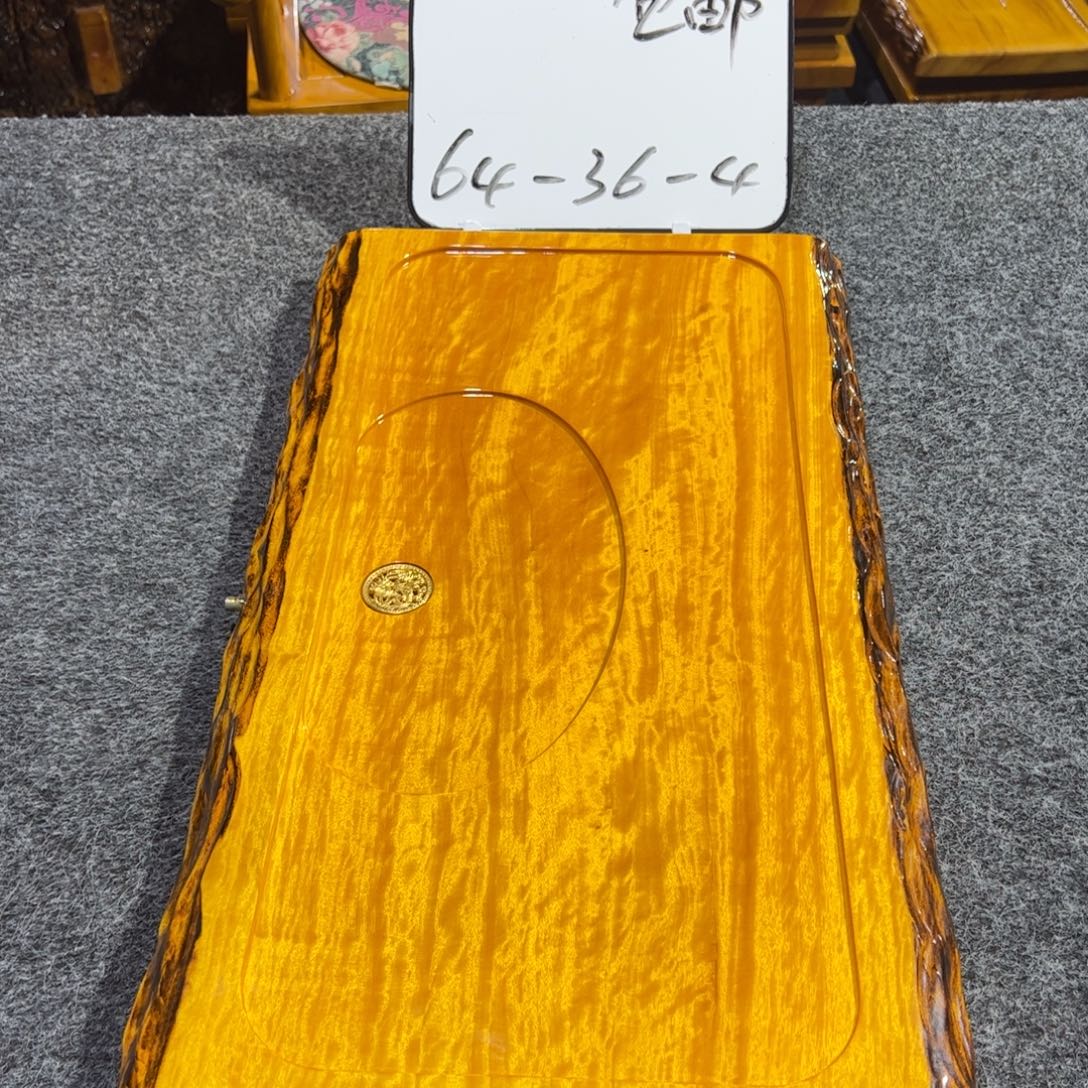 行***空缅甸大叶金丝楠实木