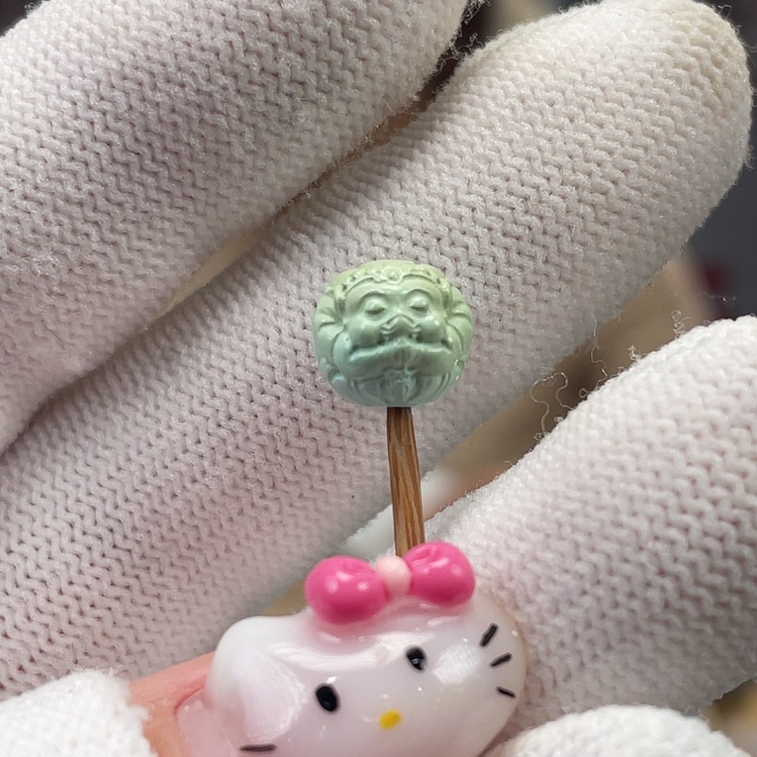 绿松石未镶嵌挂件