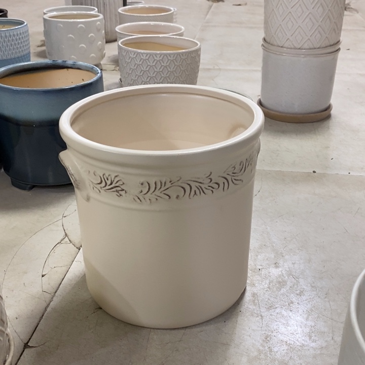 陶瓷口25高25陶瓷盆