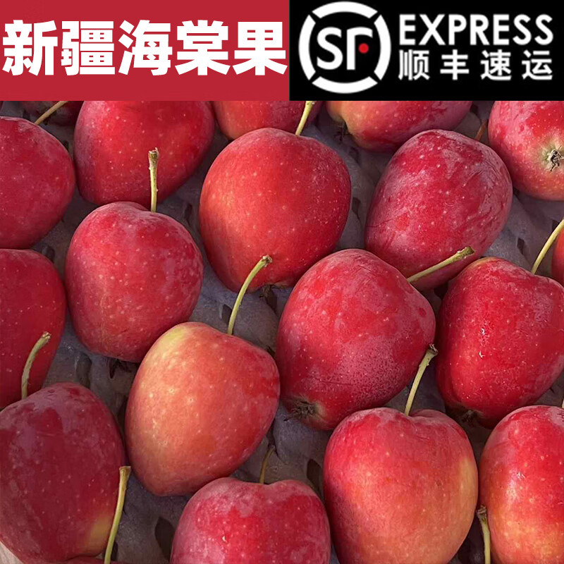 顺丰新疆香妃海棠果新鲜水果伊犁沙果孕妇小苹果现摘脆甜鸡心糖心