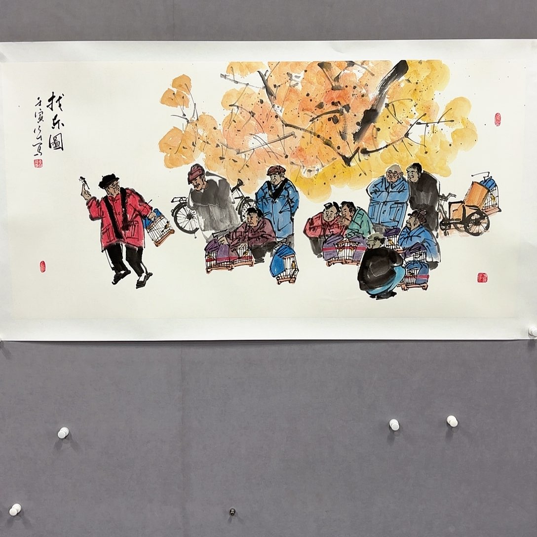 国画国画纯手绘作品请放心去藏