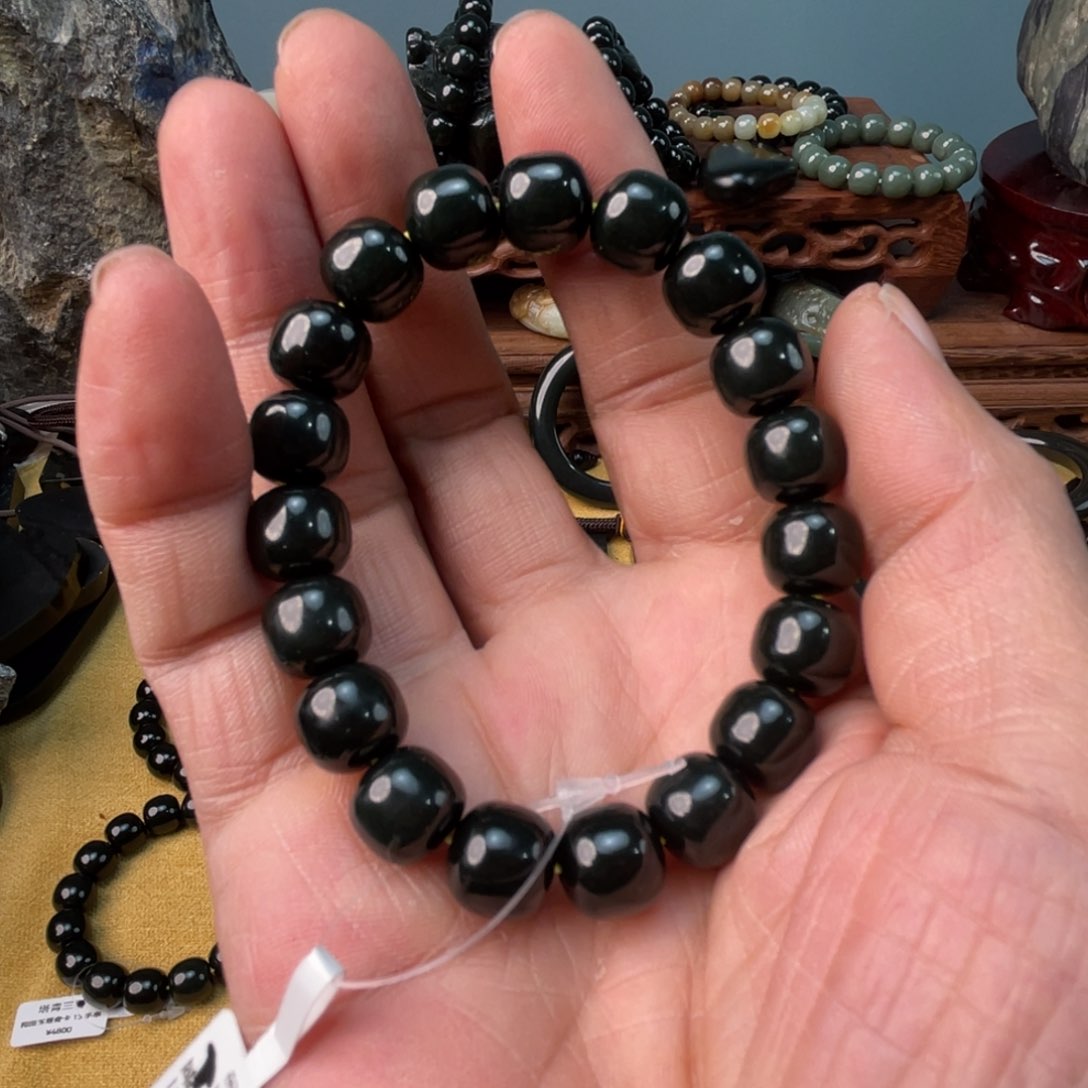 和田玉手链未镶嵌