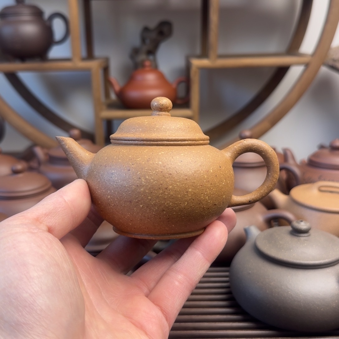 茶壶紫砂水平150cc台西梨皮老段