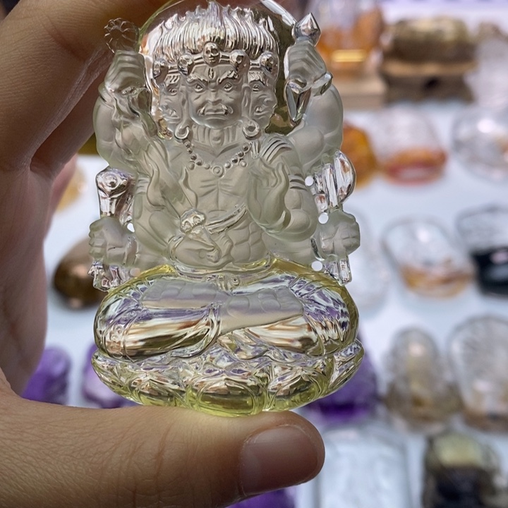 水晶颈饰未镶嵌潘*定制