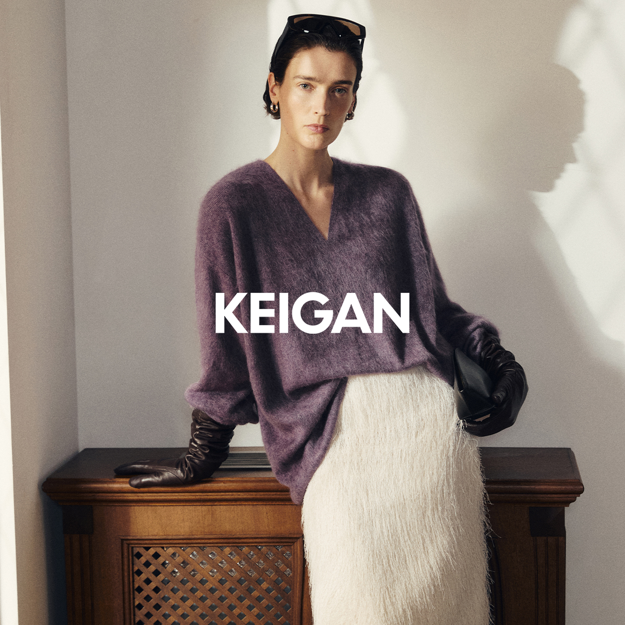 开间/康赛妮皇家A级荃羊绒&LF白山羊绒 極简ROW水洗拉绒毛衣