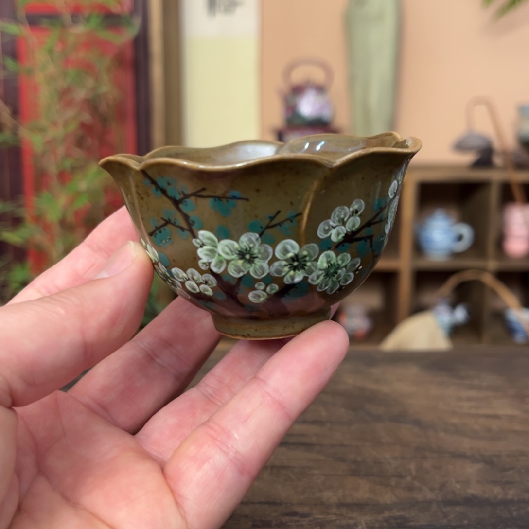 杯景德镇纯手工手绘陶瓷