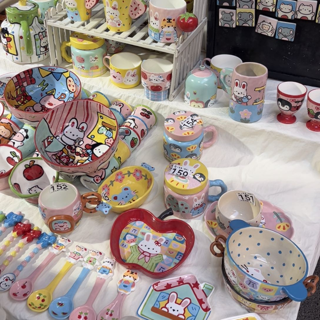 瓷片8802一起逛集市啦