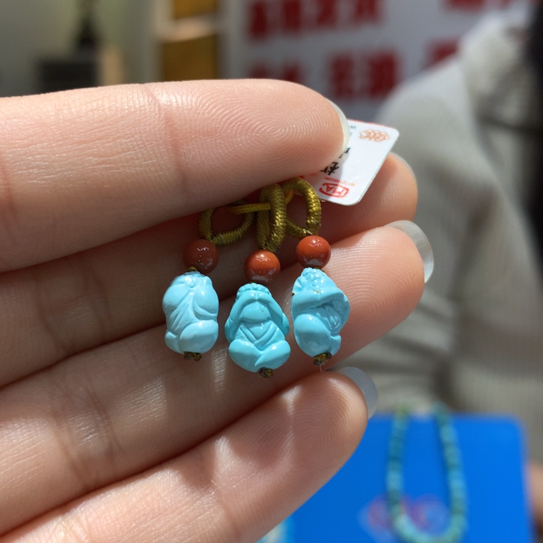 未镶嵌绿松石配饰