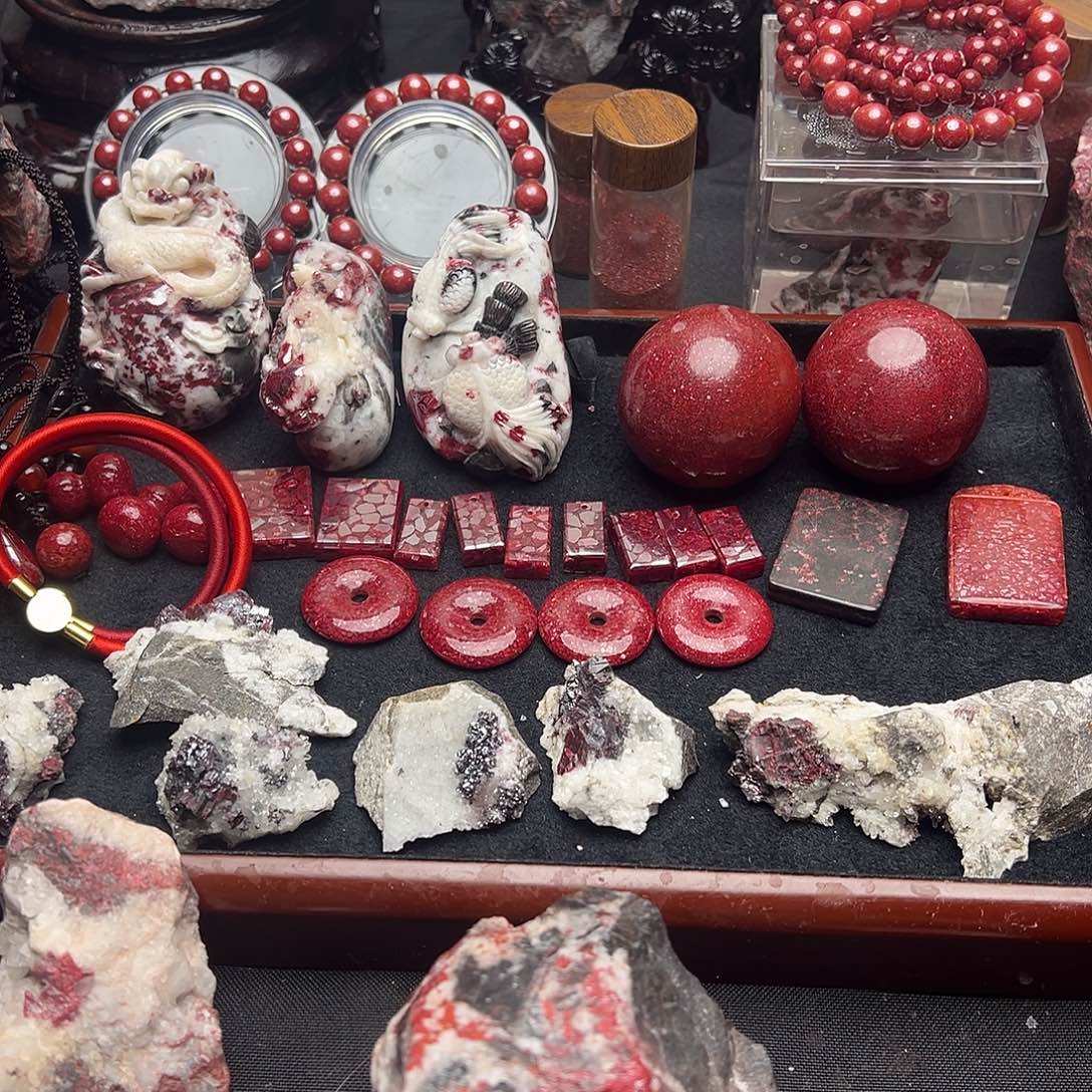 天然辰砂天然朱砂原石