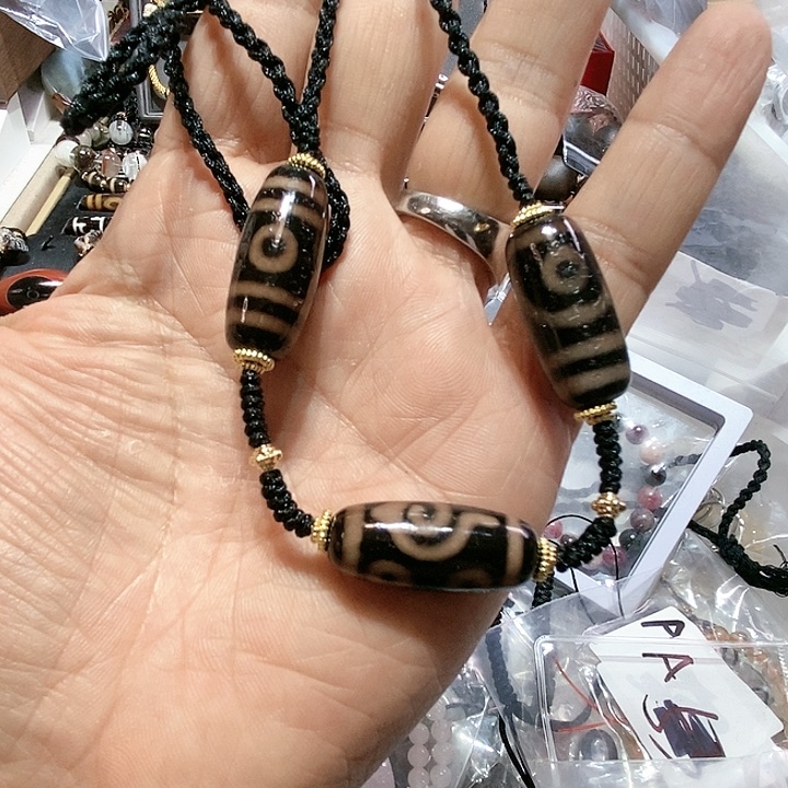 玛瑙/玉髓颈饰未镶嵌103号