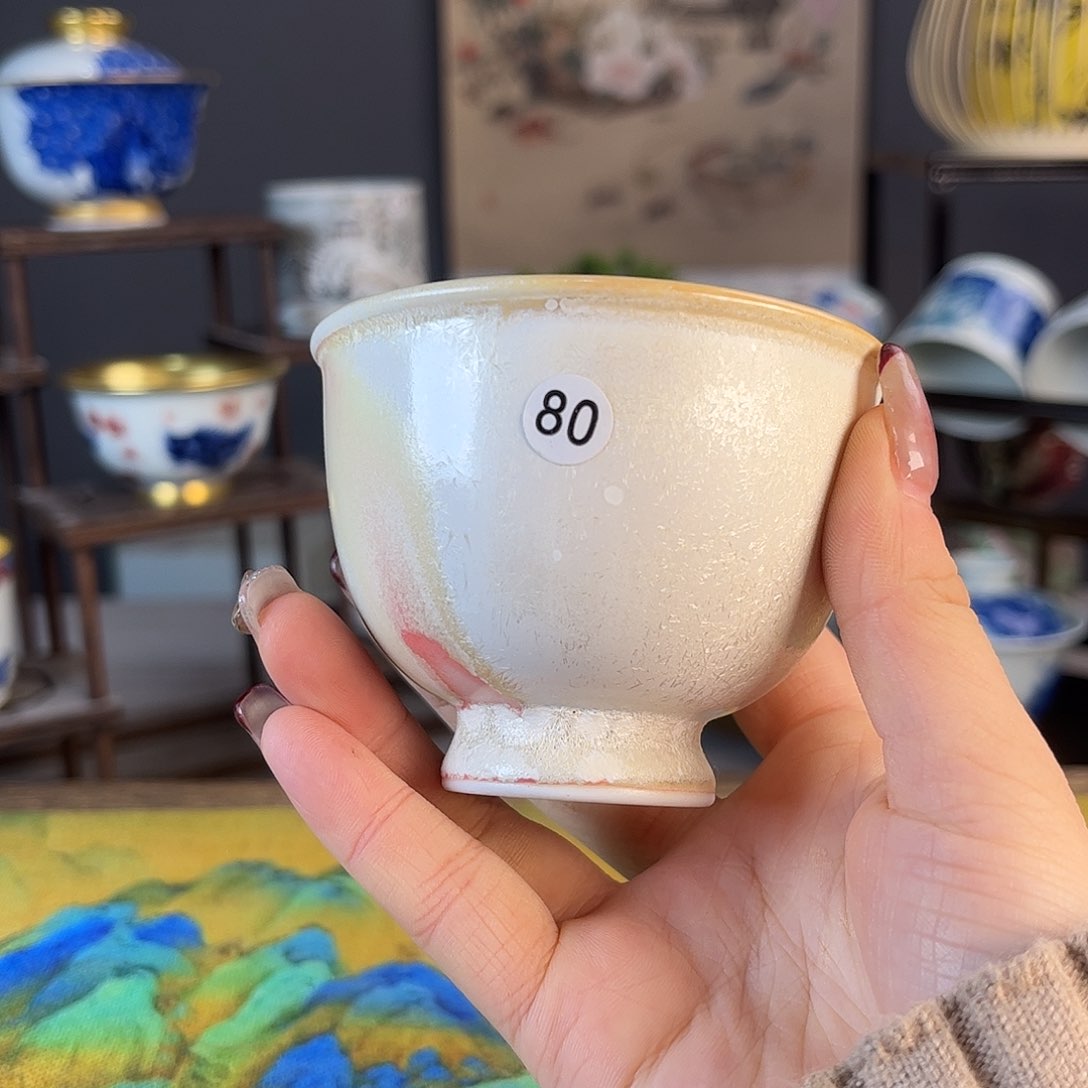 杯景德镇陶瓷茶杯多人