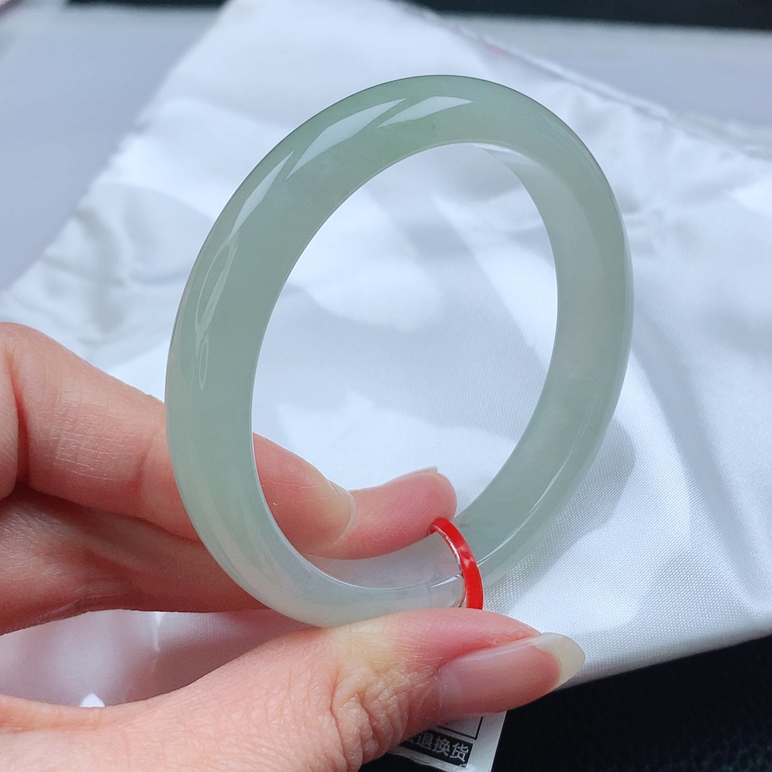 翡翠手镯未镶嵌小**学53➕圈