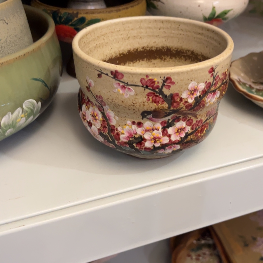 柴烧手工手绘陶瓷