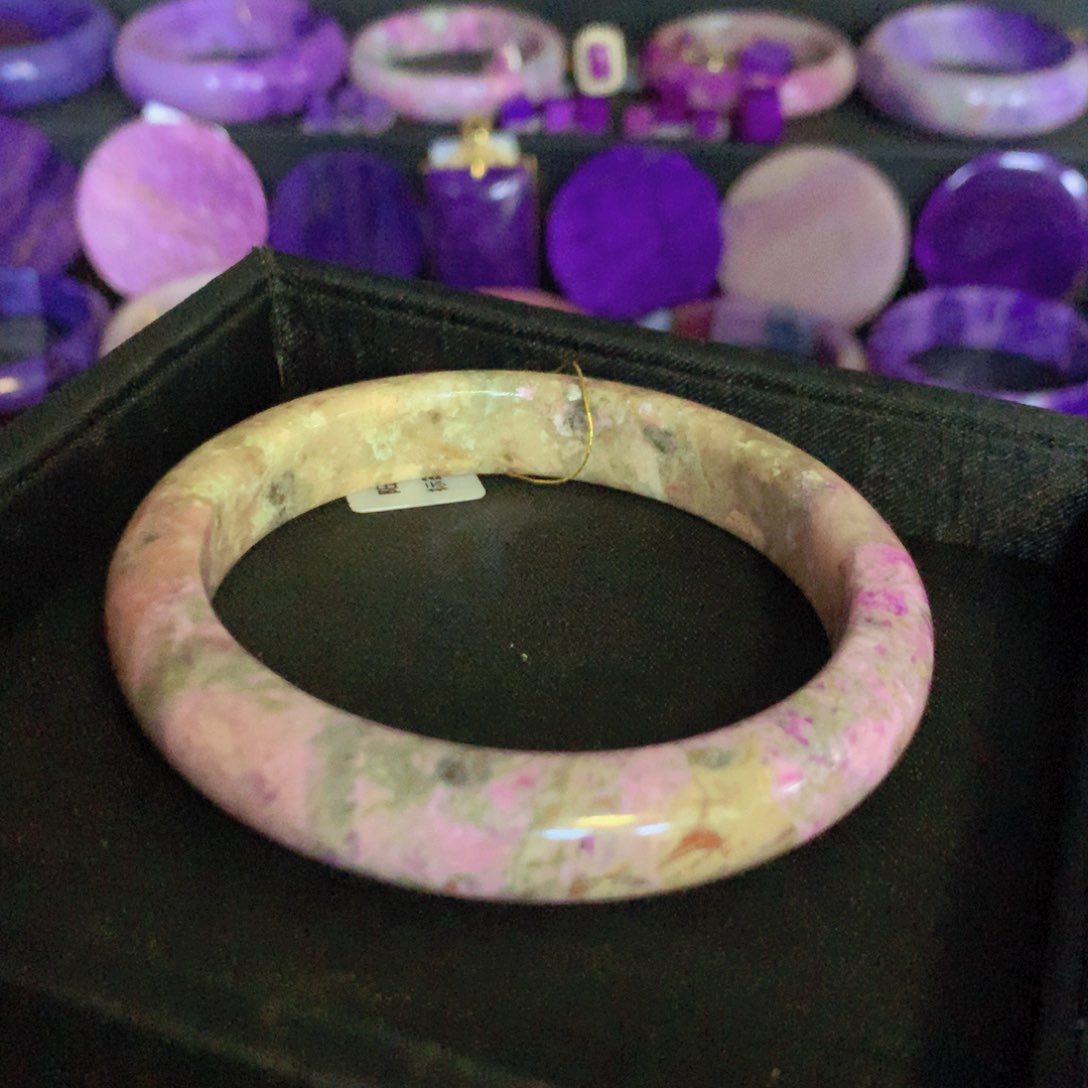 苏纪石（舒俱来）未镶嵌手镯