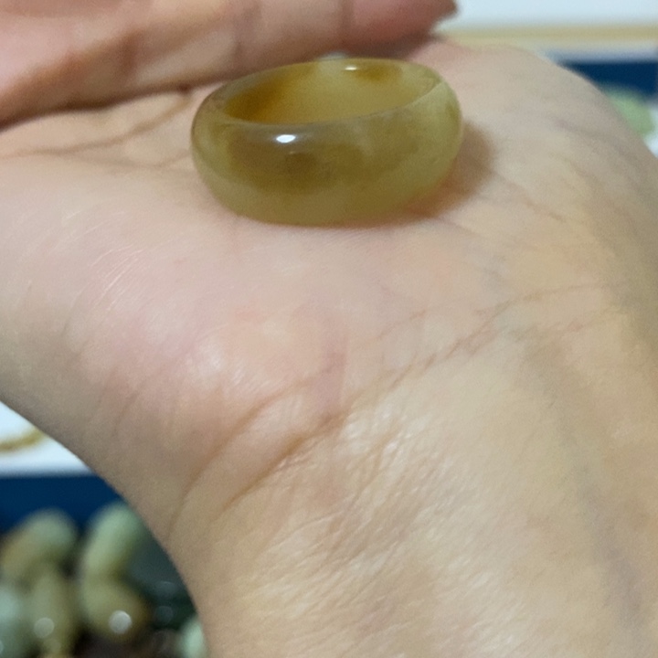 和田玉戒指未镶嵌寧**心