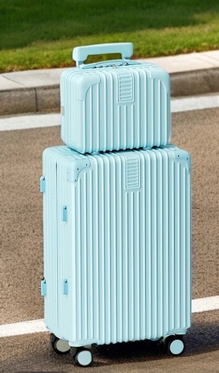 子母款行李箱居家百货轻微使用痕迹介意勿拍f38