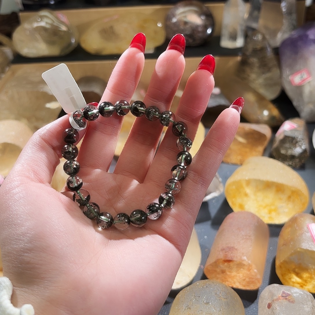 水晶未镶嵌手链原石