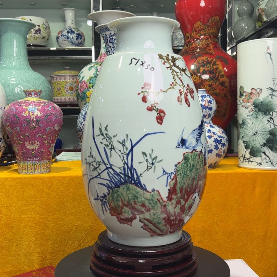 景德镇陶瓷花瓶摆件