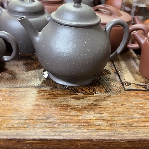 紫砂茶壶天清高潘260cc天清色