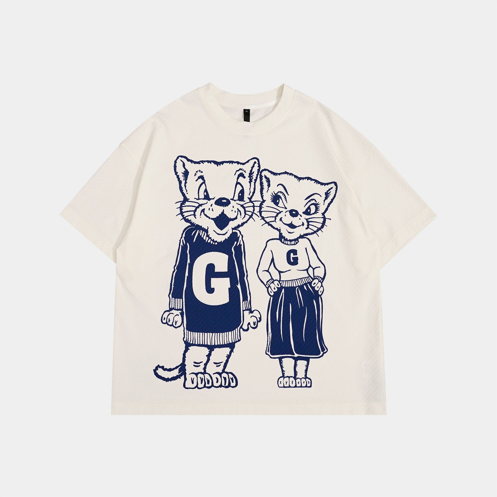 25N夏季新款轻奢高级感美式街头潮流原创设计潮酷短袖大T 152283