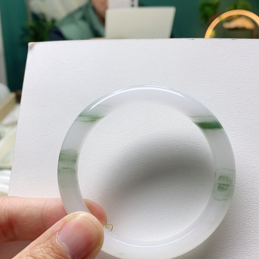 石英岩玉手镯未镶嵌叶*56.2