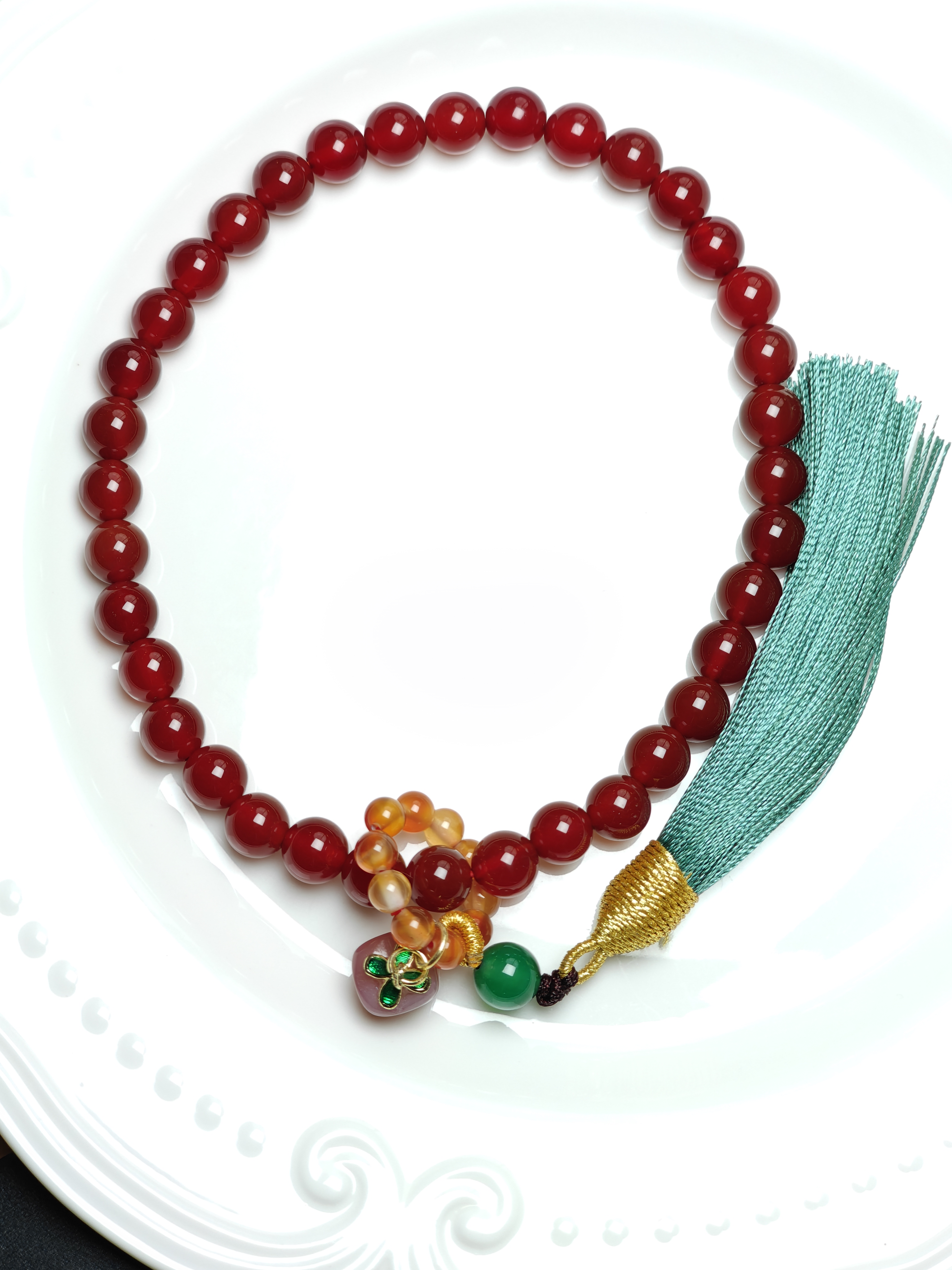 红玛瑙手持8mm 多样性发其一